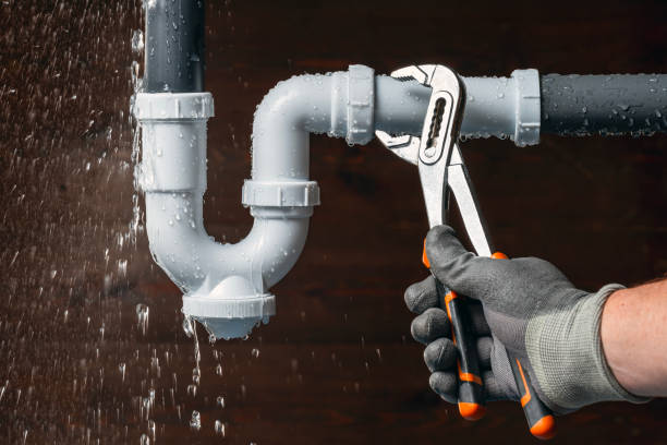 Professional Leak Detection technician working in Moncure, NC